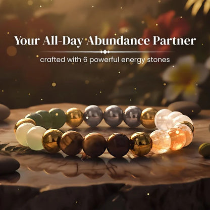Dhanlabh Natural Crystal Stone Bracelet