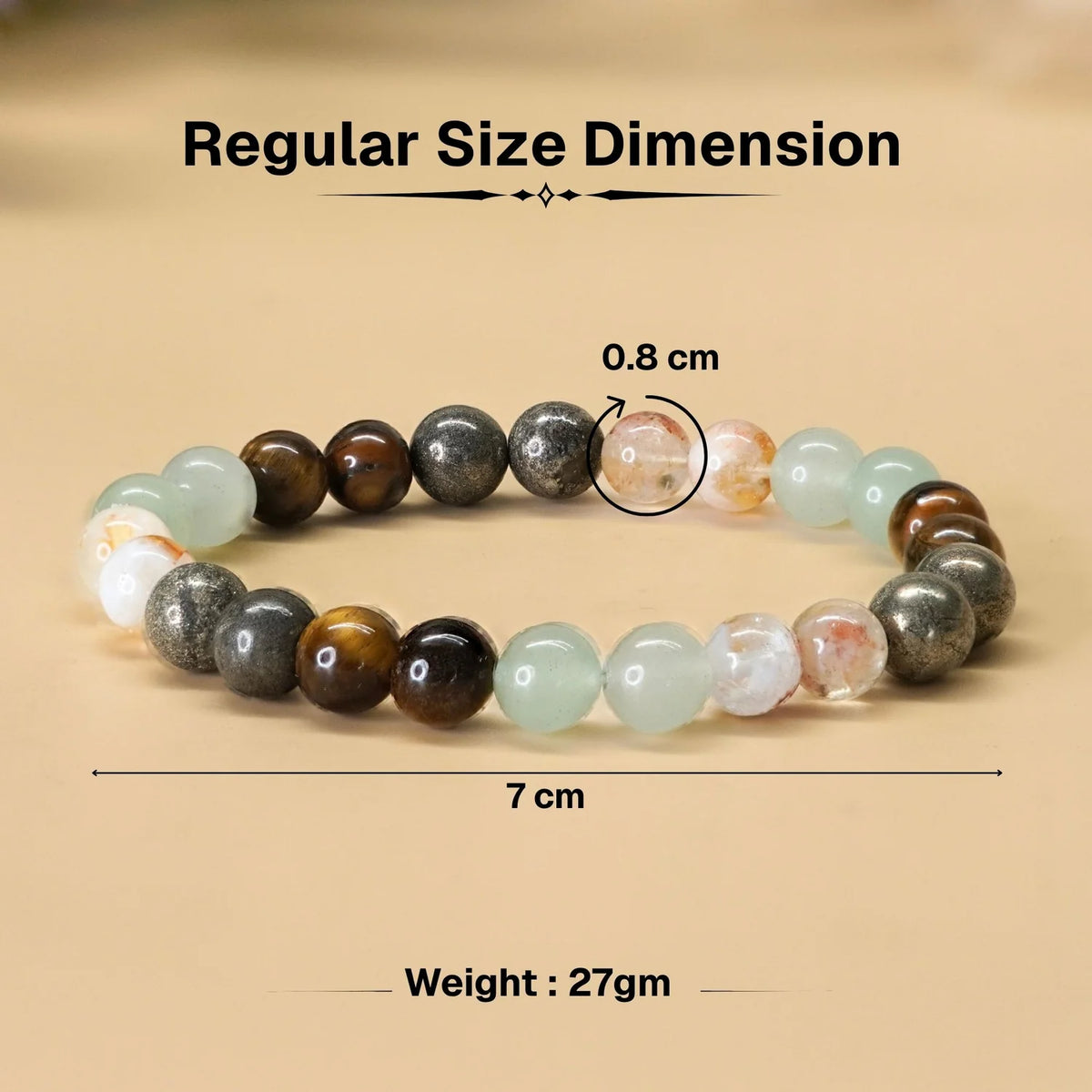 Money Magnet Natural Crystal Stone Bracelet