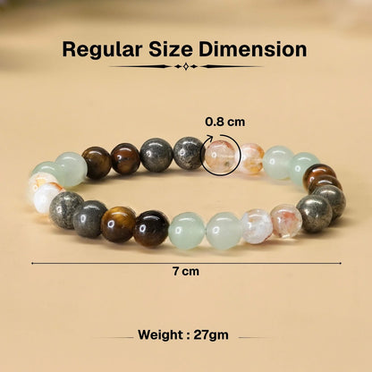 Money Magnet Natural Crystal Stone Bracelet