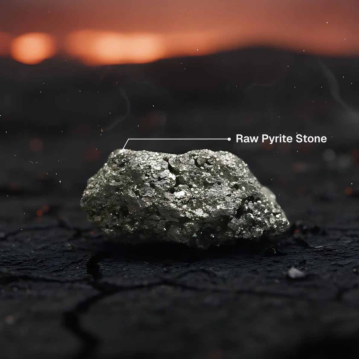 Natural Raw Pyrite Stone for Wealth & Prosperity