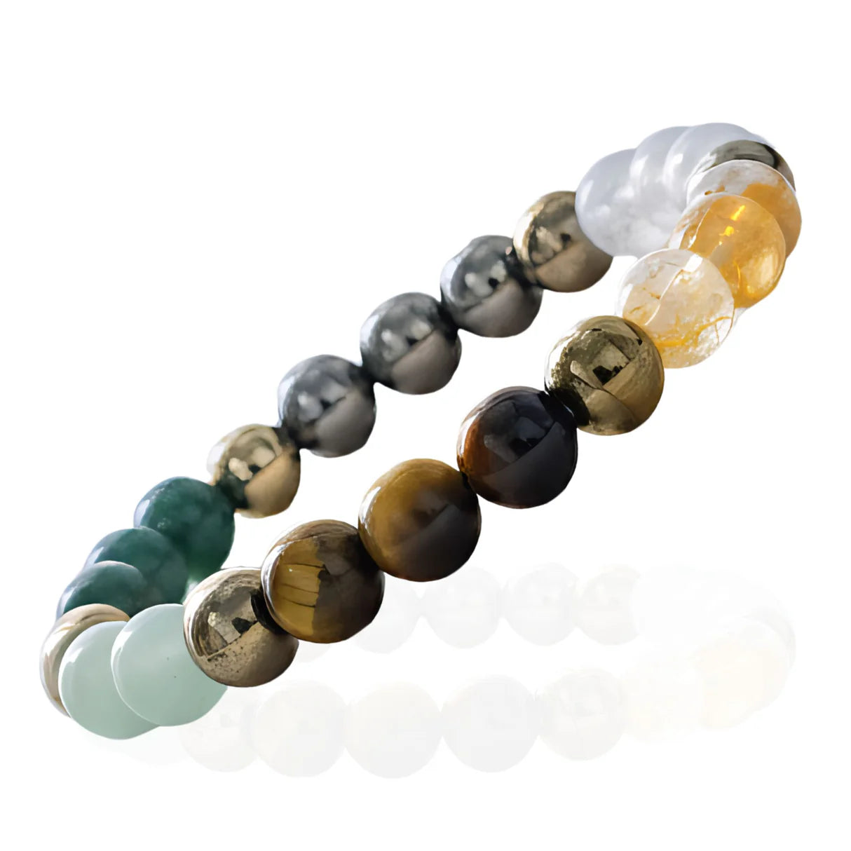 Dhanlabh Natural Crystal Stone Bracelet