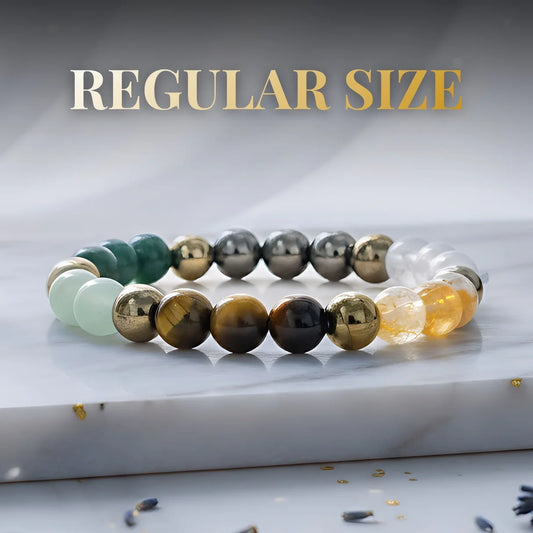 Dhanlabh Natural Crystal Stone Bracelet