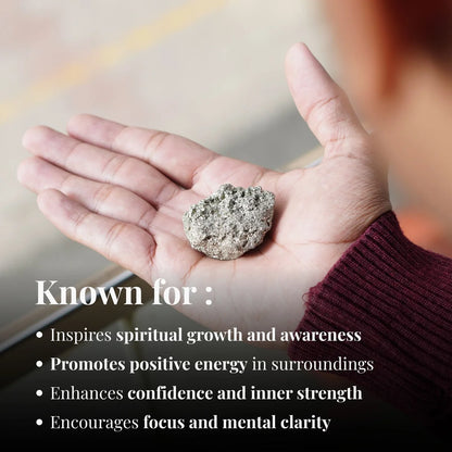 Natural Raw Pyrite Stone for Wealth & Prosperity